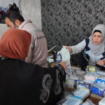 تستمر جمعية فلوكا في توزيع أدوية الضمور الدماغي في مخيمات خربة الجوز  